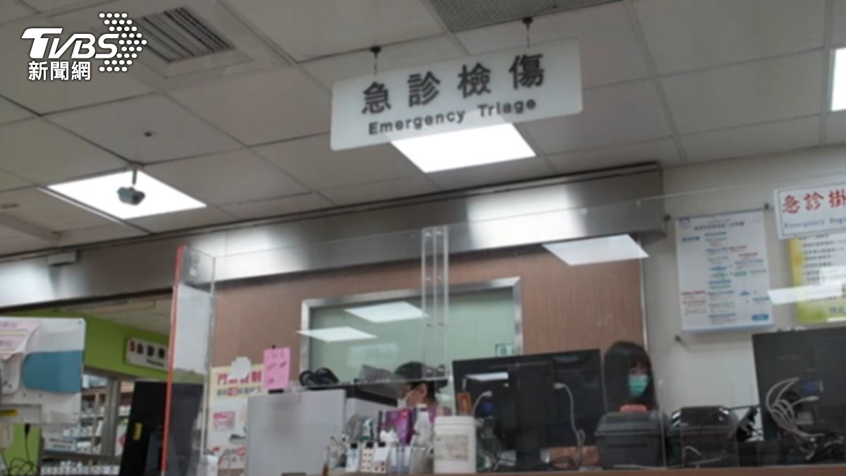 奇美醫院推高齡急診。(圖/TVBS)