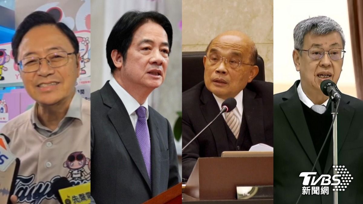 4位行政院長最欣賞誰?網路投票「他破9成橫掃」超狂奪冠