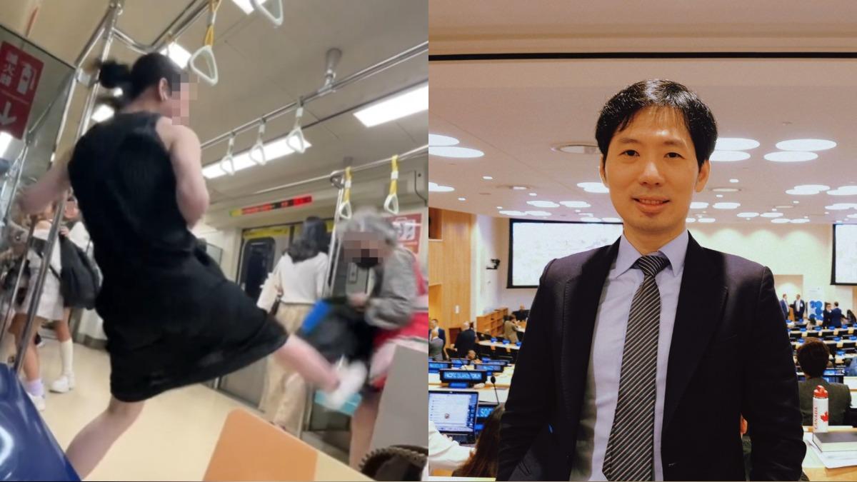 長髮男不忍了！「直接踹飛」北捷婦　醫嘆：下次出人命