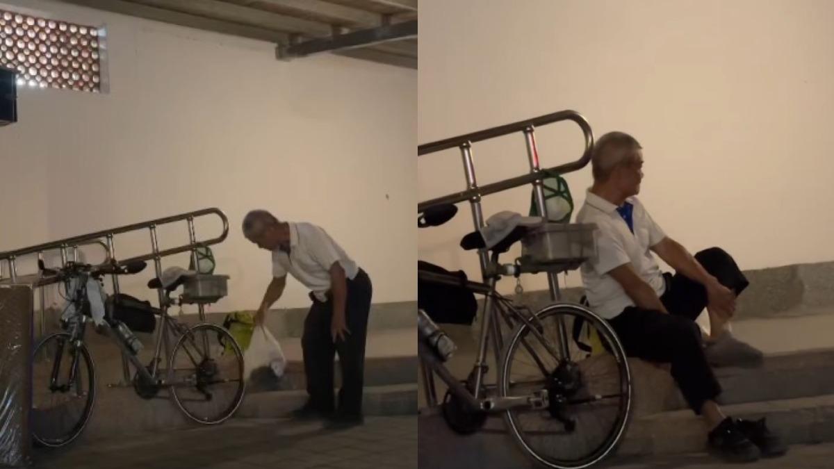 騎425公里彰化衝花蓮只為清淤!8旬翁拒志工床墊:睡紙板就好