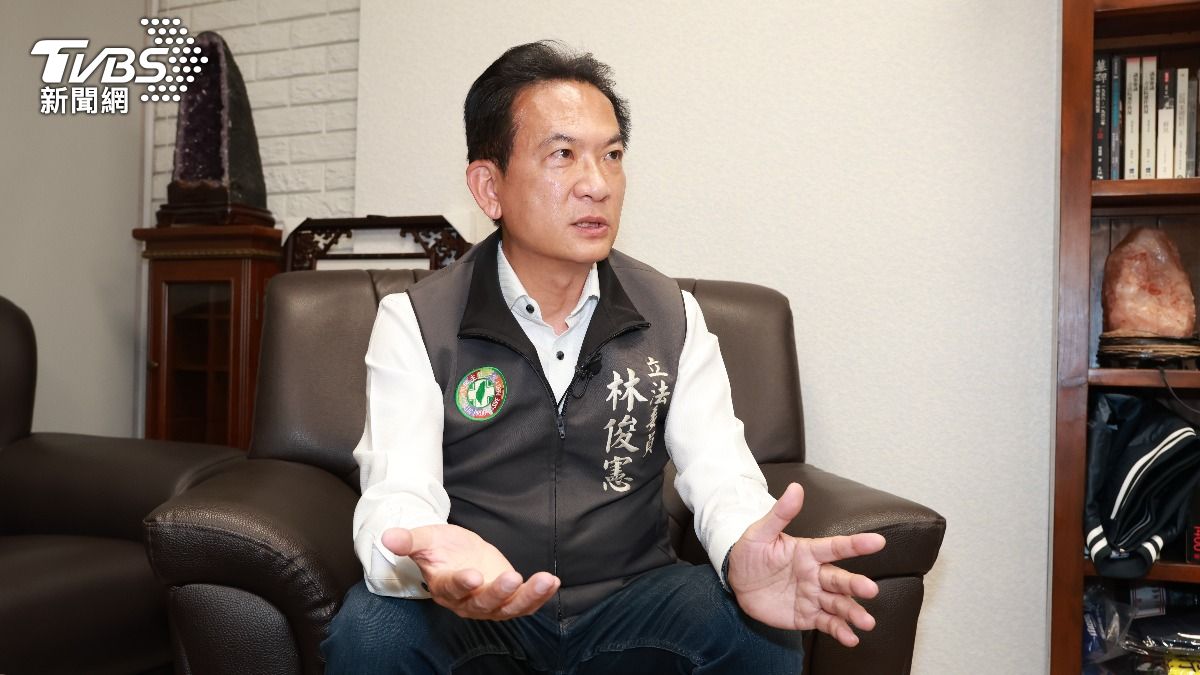 民進黨立委林俊憲表示，將會更深入基層。（圖／潘建樺攝）
