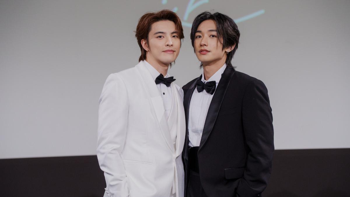 Kenji范麒智（左）、Martin王智騫合照。（圖／三立提供）