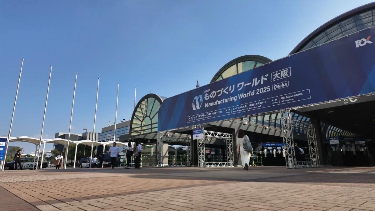 亞洲最大工業展「2025關西製造週(Manufacturing World Osaka 2025)」10月1日於大阪國際展覽中心登場。(圖/經濟部產業發展署提供)