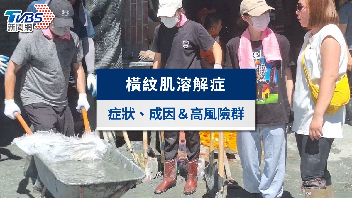 鏟子超人爆「橫紋肌溶解」！橫紋肌溶解會怎樣？症狀治療一次看