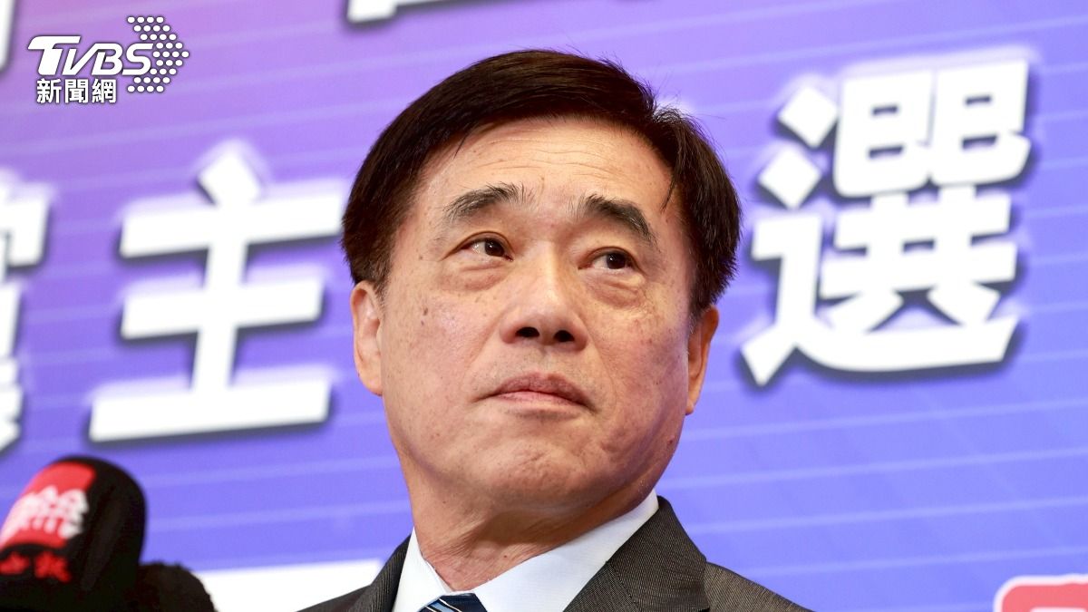 郝龍斌出席國民黨主席辯論會。（圖／華子琛攝影）