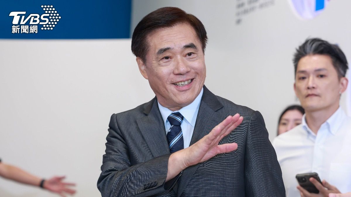 國民黨主席候選人郝龍斌。(圖/華子琛攝)