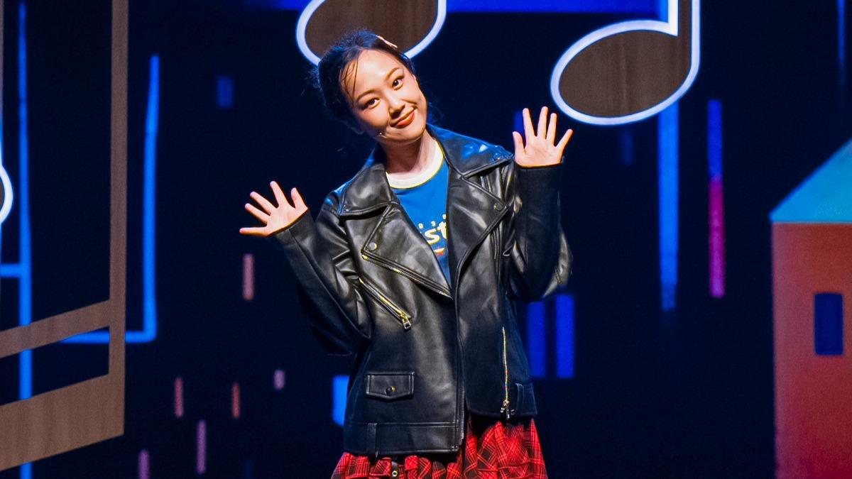 Angie安吉首度挑戰音樂劇演出。(圖/全民大劇團提供)