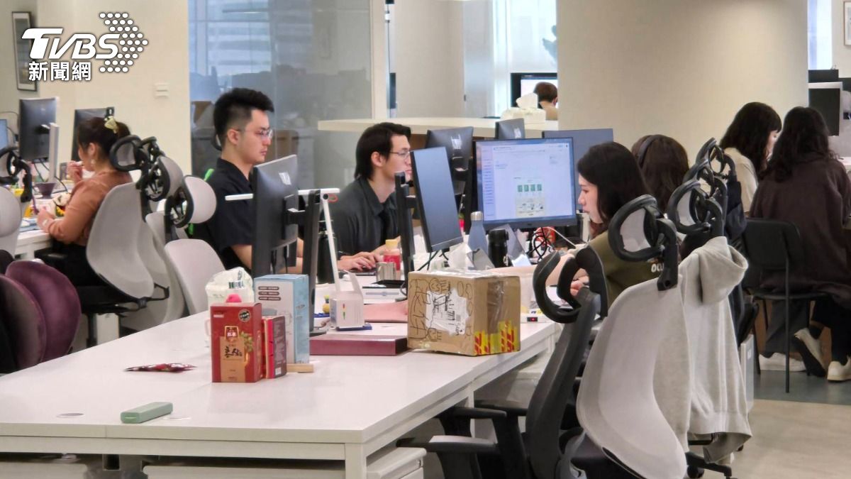 企業導入效率工具 盼降低員工加班頻率與成本。(圖/TVBS)