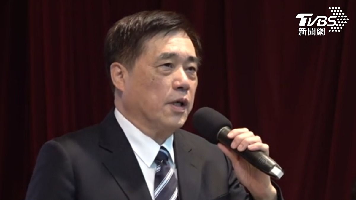 國民黨主席候選人郝龍斌。(圖/TVBS)