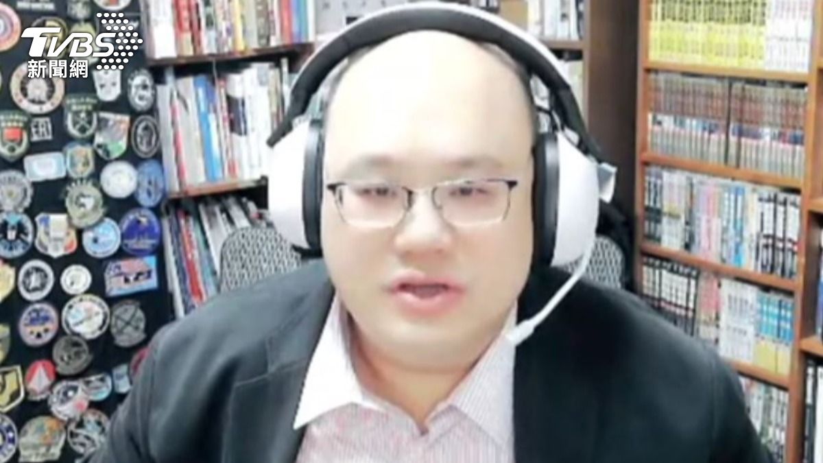 淡江大學戰略所副教授 林穎佑。（圖／TVBS）