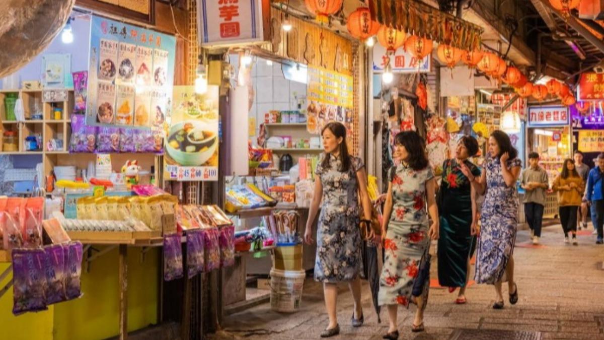 新北九份老街商圈。(圖/翻攝自新北市觀光旅遊網)