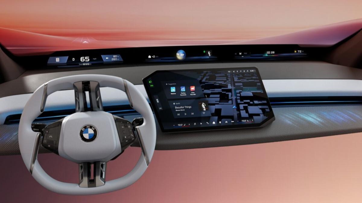 BMW所推出的Neue Klasse新世代車款,標榜採用更自然更簡化的語音導航操作。(圖/BMW提供)