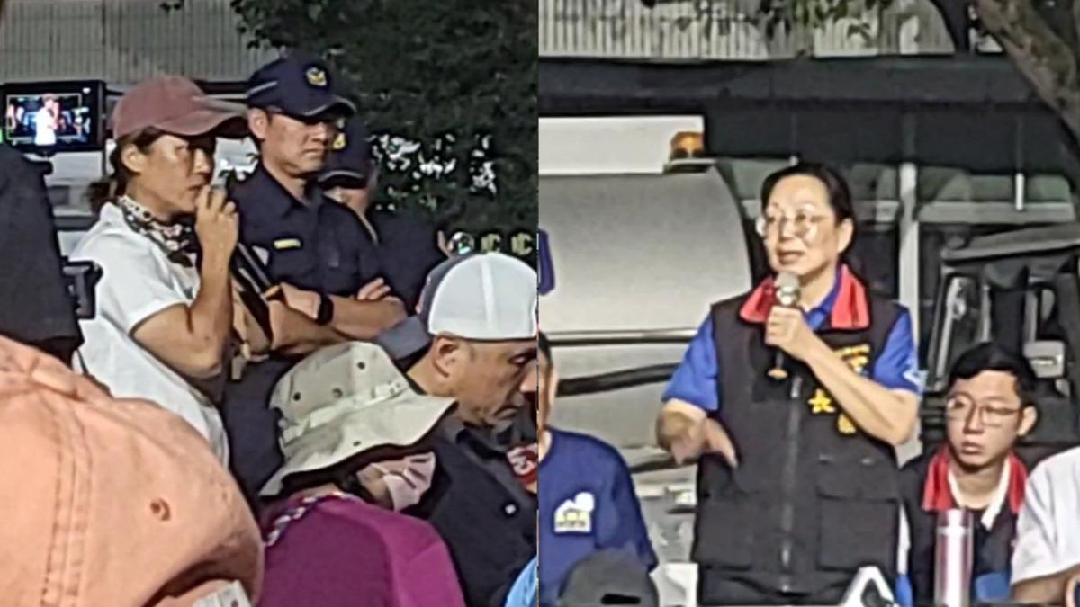 徐榛蔚遭災民嗆「選你們幹嘛」 挨轟講重點!現場噓聲不斷