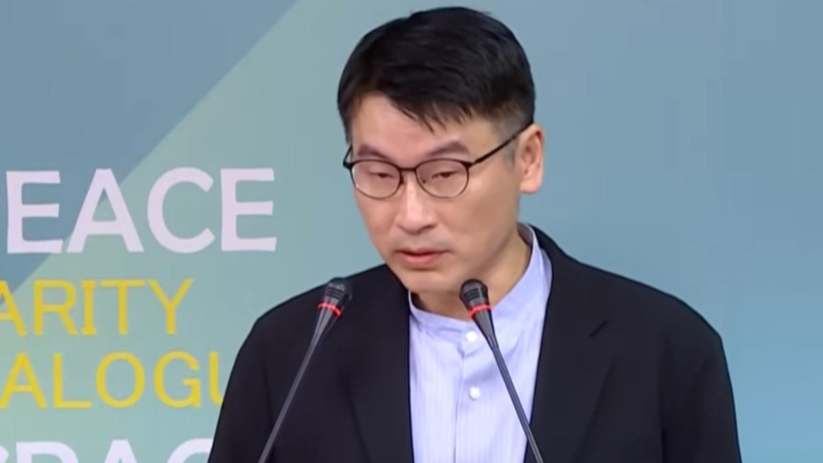 陸委會副主委梁文傑。(圖/TVBS)