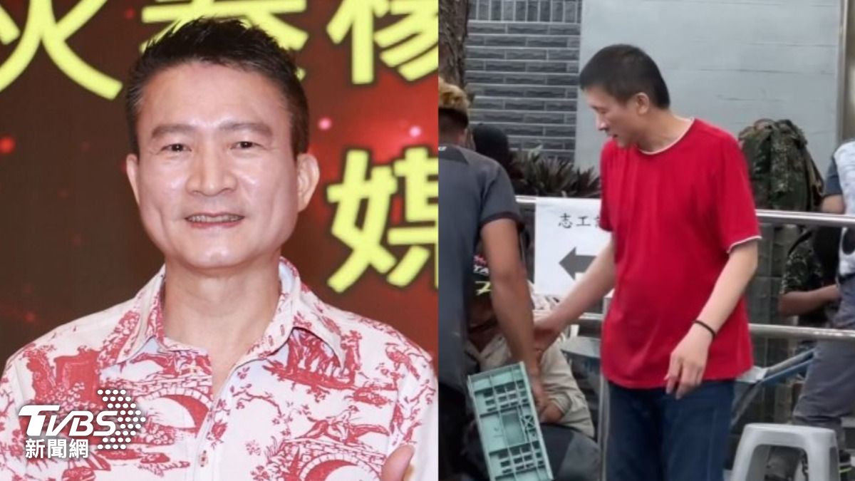 才罹癌又失明！秦楊「進駐花蓮1個月」幫救災　苦嘆無力鏟土