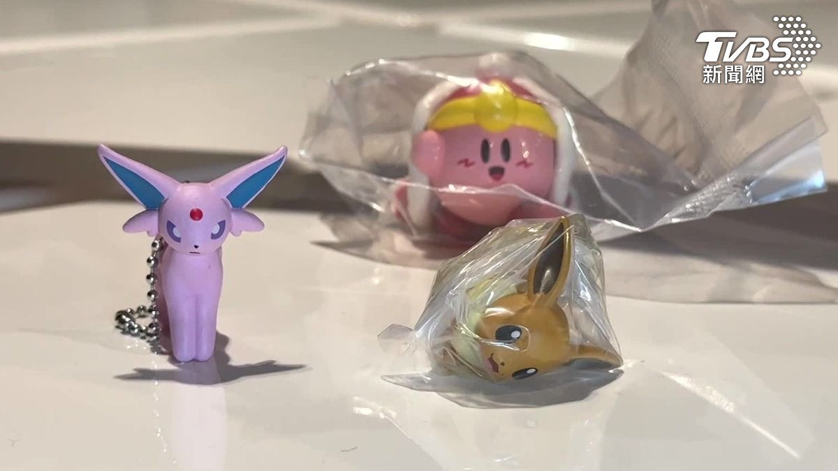 扭蛋PK精品!千台扭蛋機進駐101。(圖/TVBS)