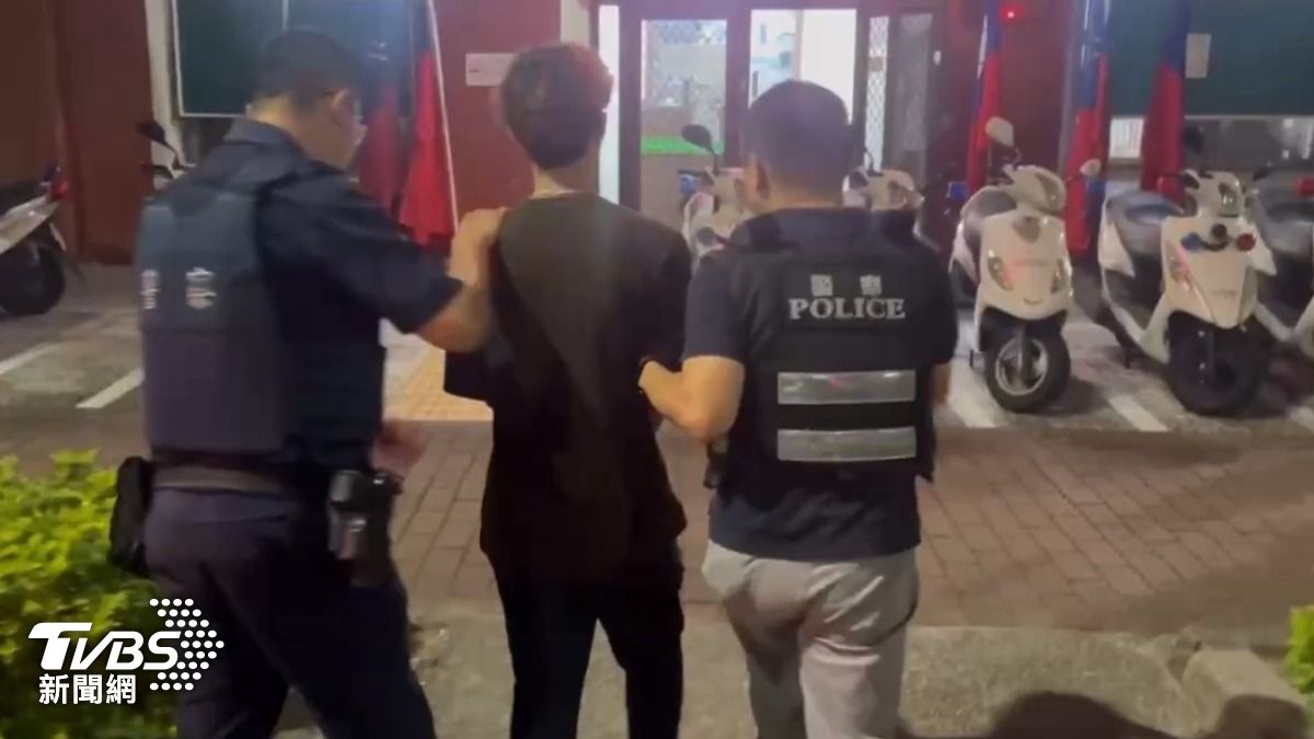 涉案的王姓男子依刑法妨害風化及性騷擾防治法移送偵辦。（圖／TVBS）