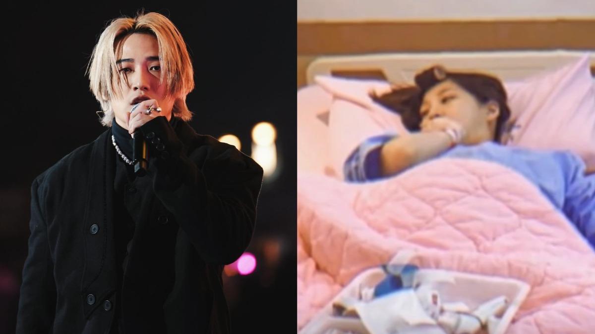 熊仔把妻子李優待產過程寫成歌詞誤踩紅線遭炎上。(圖/翻攝自熊仔IG)