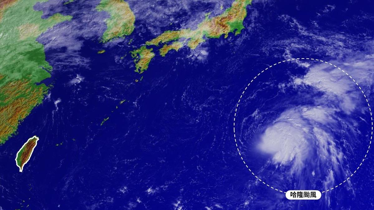 天氣/哈隆颱風拋物線北轉 粉專曝動態:國慶連假有望平安下莊