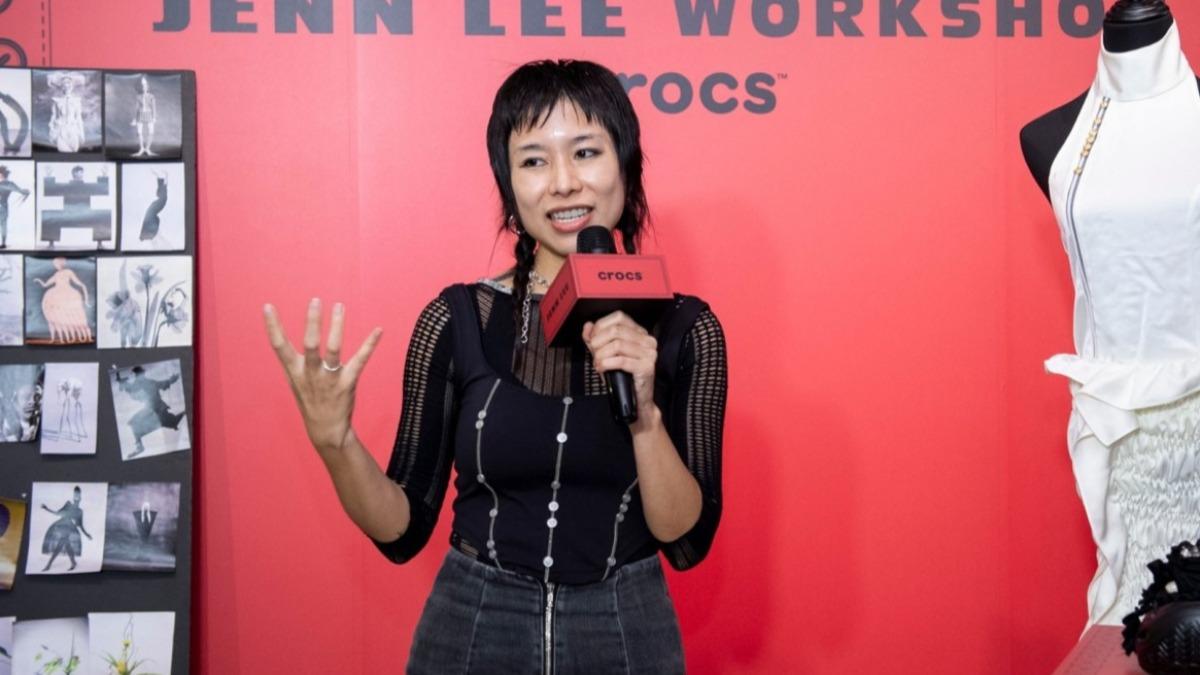 JENN LEE強調時尚應該回歸生活。(圖/翻攝自IG@kismetw.mag)