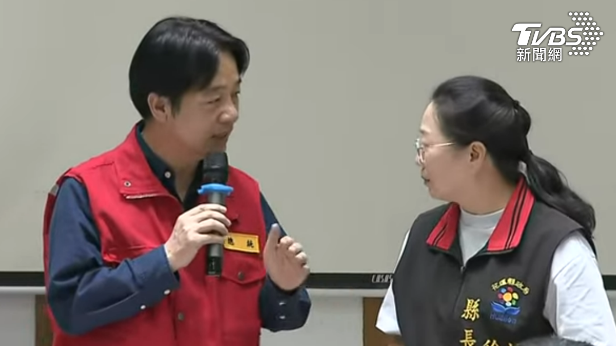終於同框!賴清德當面籲地方做好1事 徐榛蔚反提佛祖街清淤