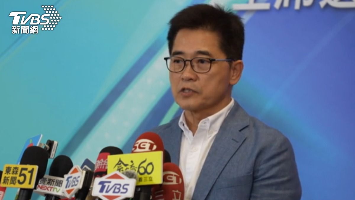 國民黨秘書長黃健庭證實，鄭麗文曾積欠藍營公職分攤金。(圖/TVBS)