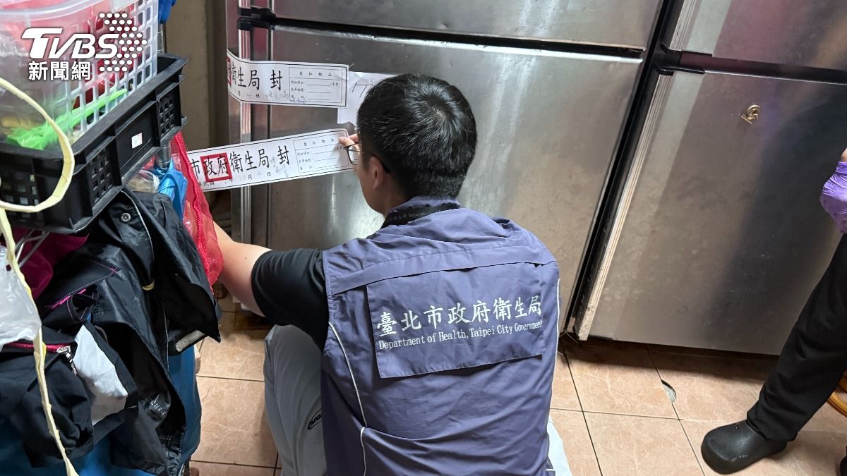 黑心豬腸均已查封。（圖／台北市衛生局提供）