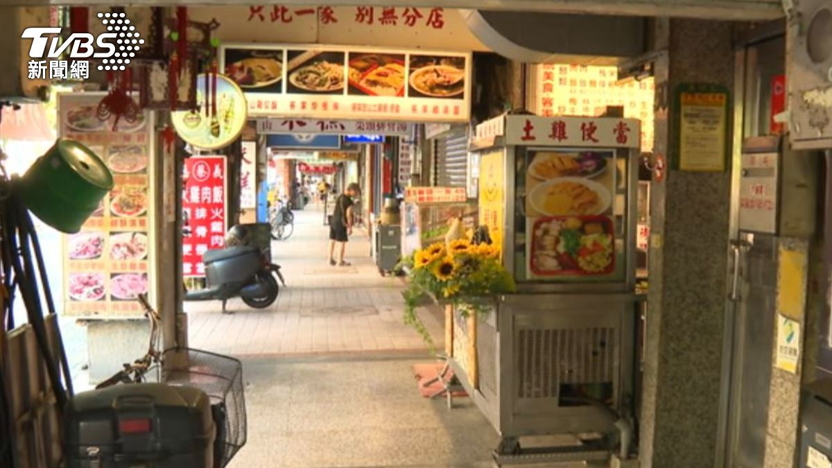 寧夏夜市街景。(圖/TVBS)