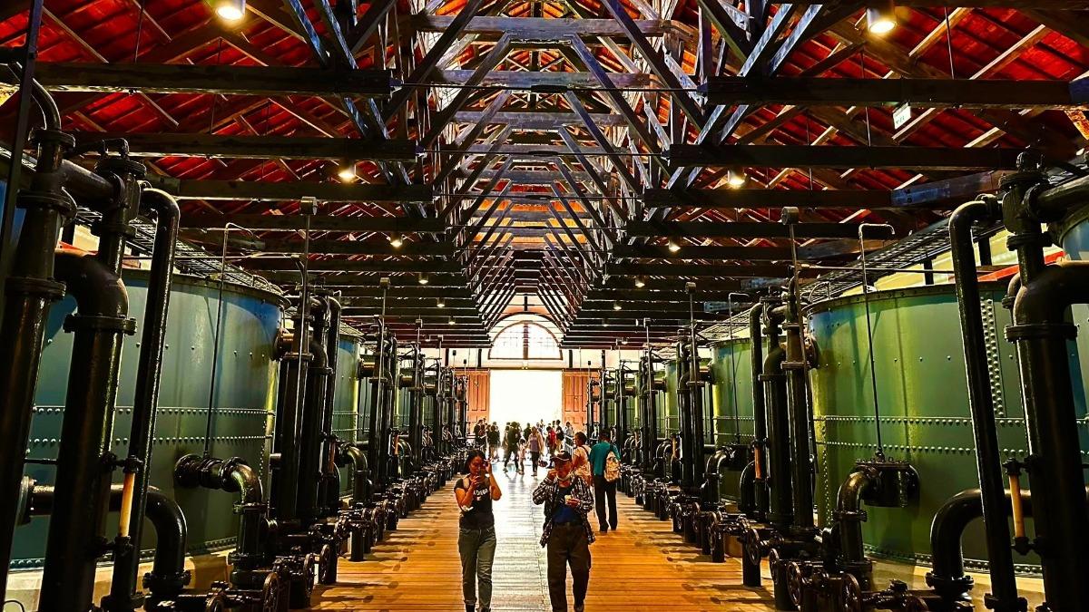 山上花園水道博物館舊稱原台南水道,建築已有百年歷史。(圖/翻攝自山上花園水道博物館臉書)