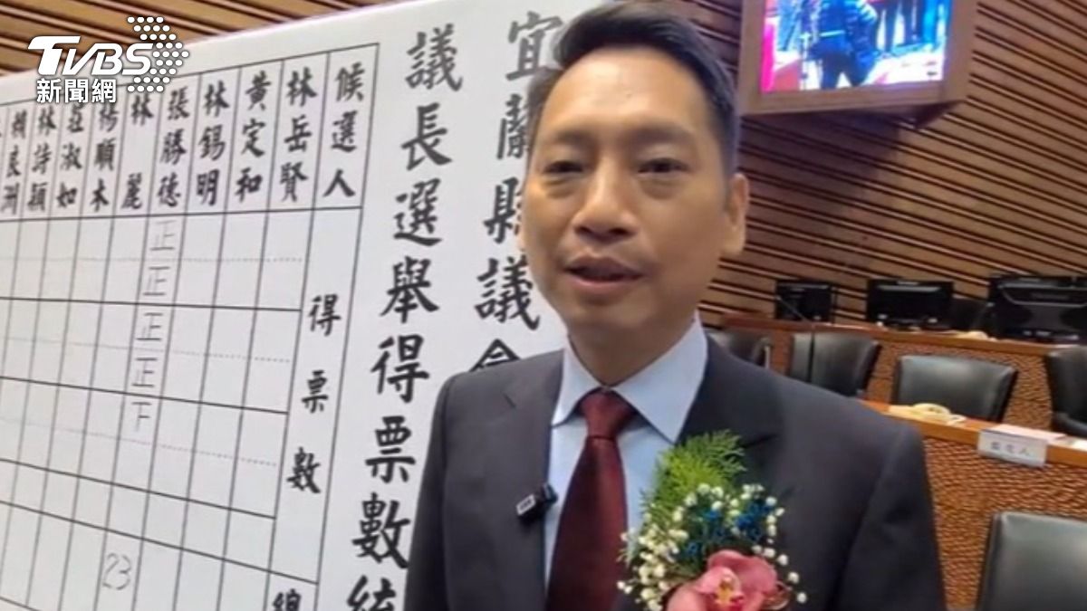 宜蘭縣議長張勝德有意選宜蘭縣長。(圖/TVBS)
