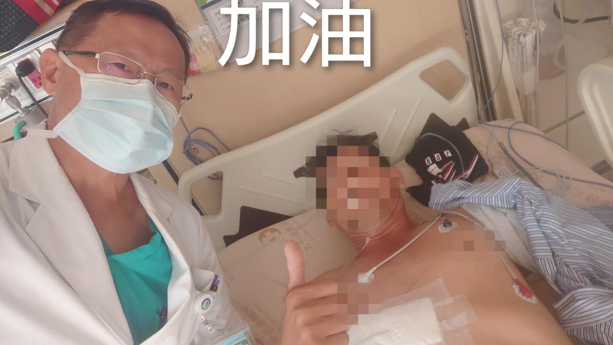 護苗栗女童超商挨刀重傷!英勇男ICU轉普通病房 3傷者均安