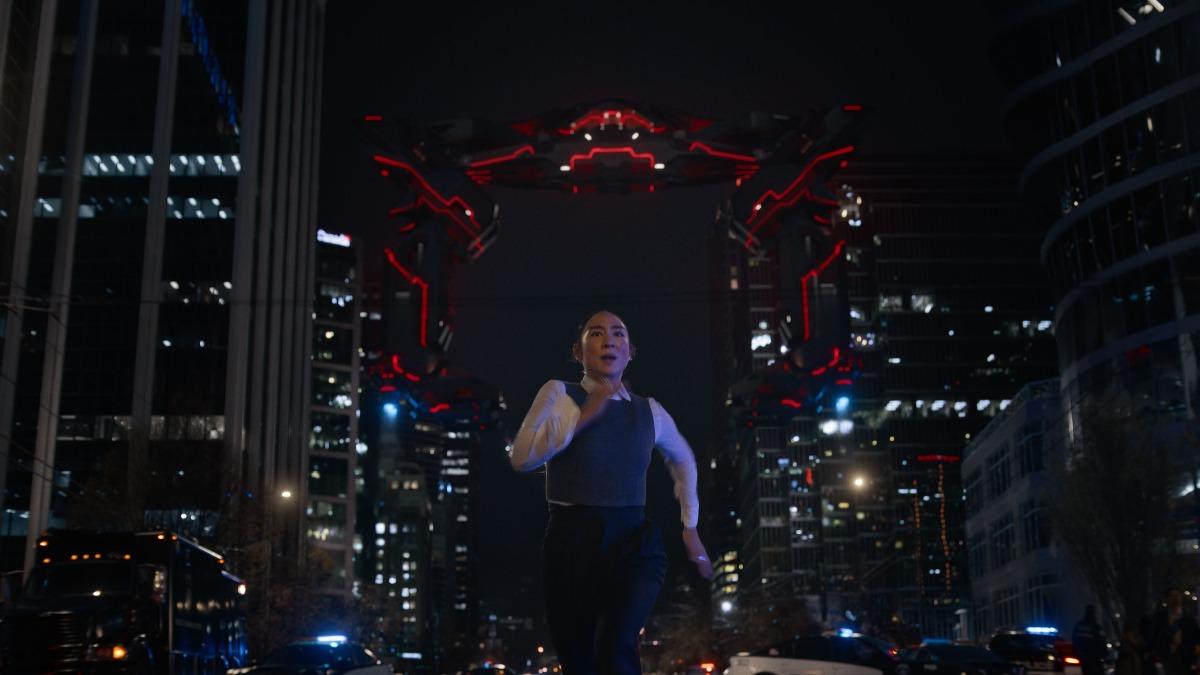葛莉塔李跨海接受專訪坦言電影有許多奔跑戲碼。（圖／迪士尼提供）