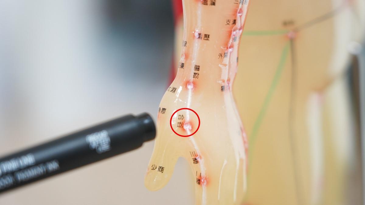 郭彥碁運用桂枝湯加減方增強抵抗力,再輔以穴位按摩,幫助李男改善症狀。(圖/光田醫院提供)