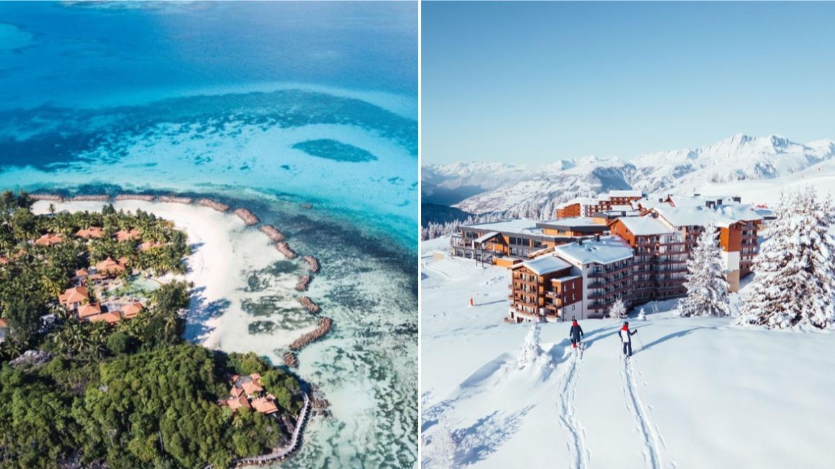 Club Med版圖橫跨4大洲,從蔚藍海島到高山雪村,在全球已有70座度假村。(圖/Club Med提供)