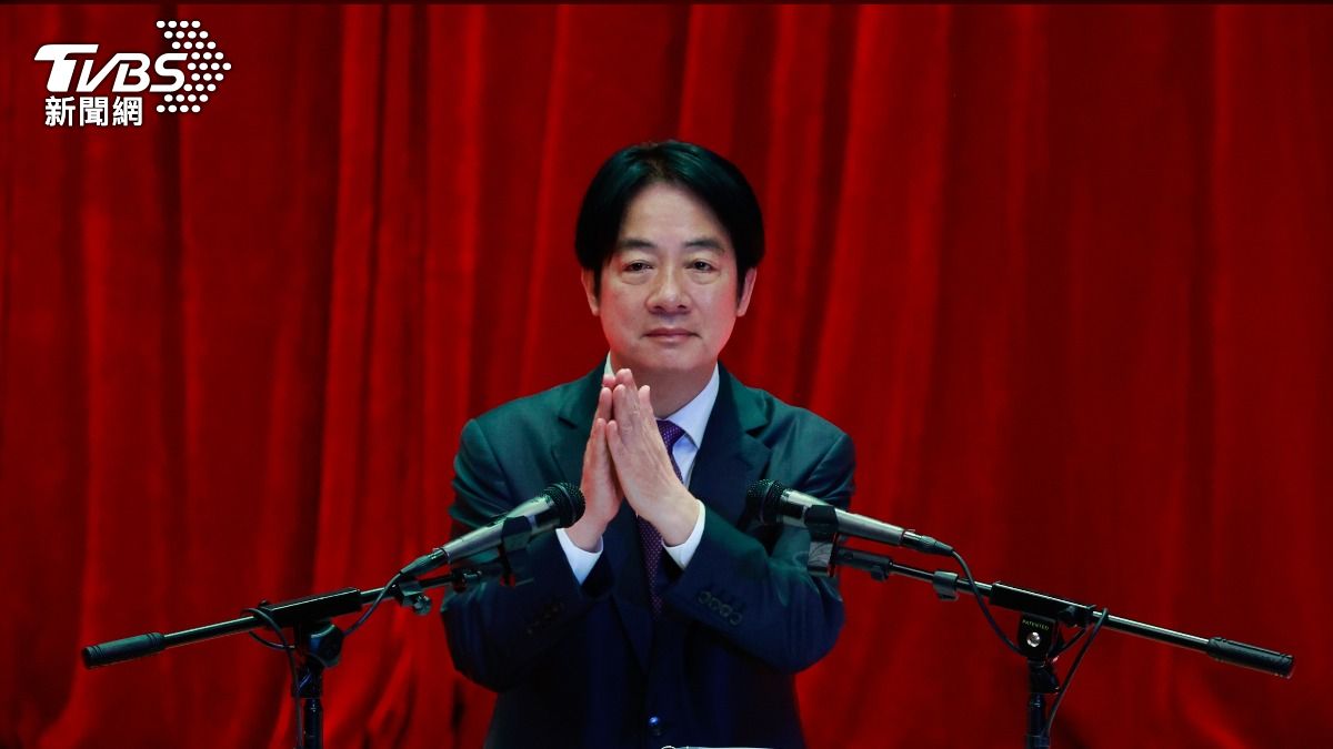 總統賴清德接受美國極右派廣播人專訪。(圖／達志影像歐新社)