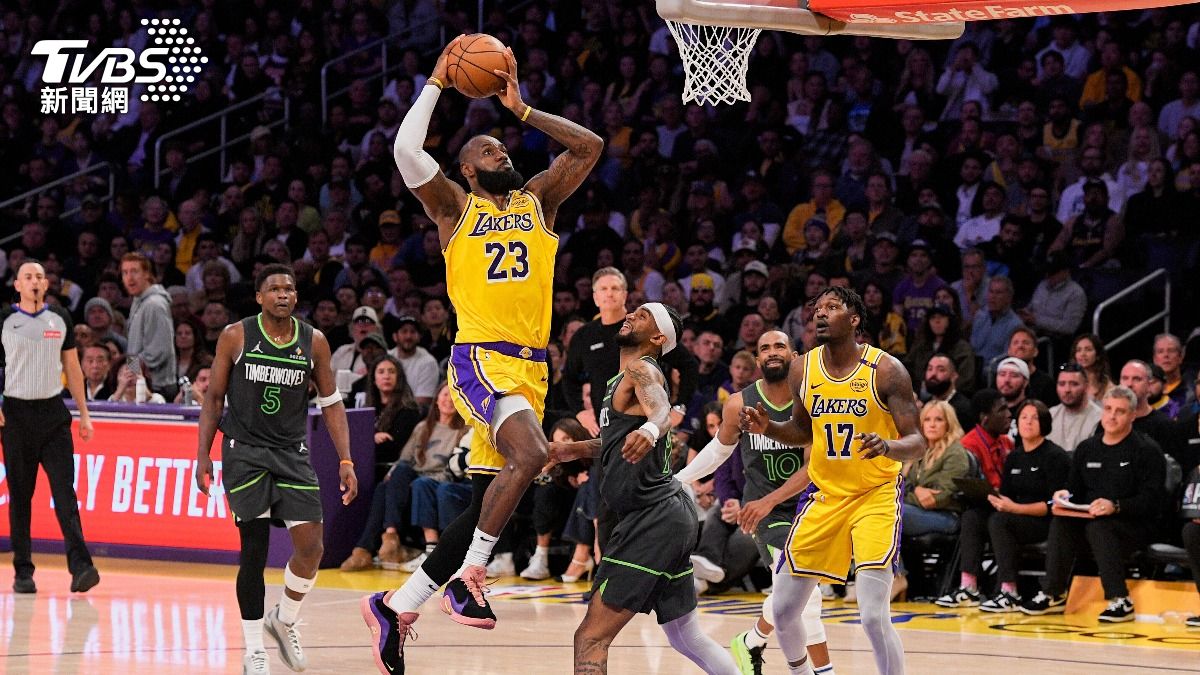 NBA/詹皇將退休?今夜預告「重大決定」 湖人主場最終戰票價翻5倍