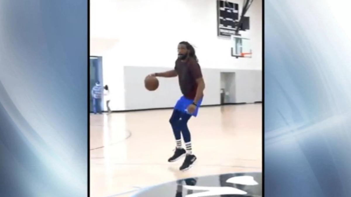 NBA前球星「半獸人」傳出將加盟台鋼獵鷹，對此，球團仍未證實。（圖／翻攝kennethfaried35）