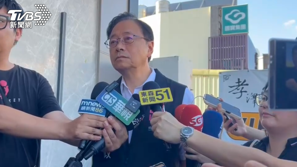 張善政表示,已贈10萬慰問金給家屬。(圖/TVBS)