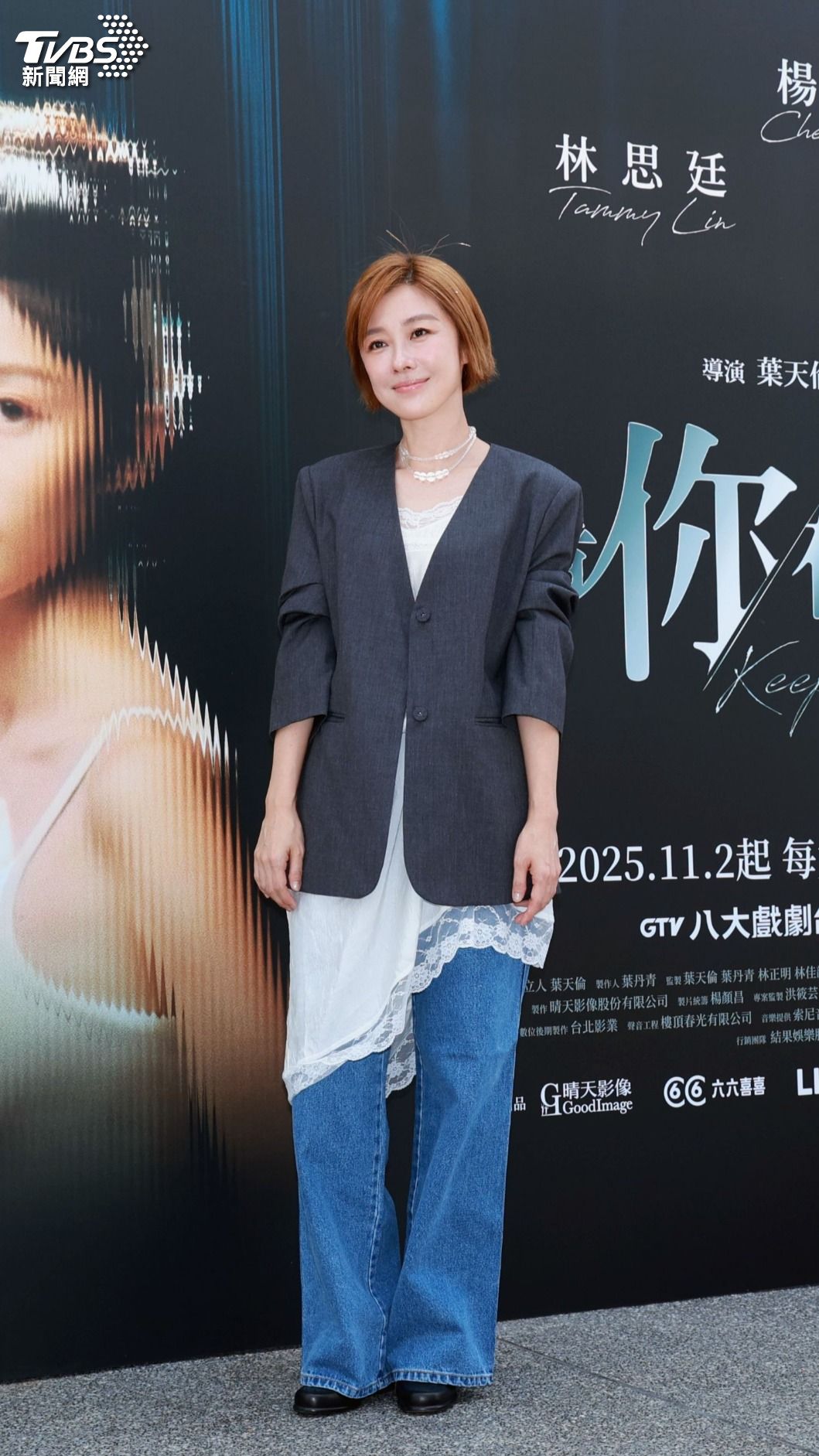 不能輸楊謹華！李維維被要求穿平底鞋秒回「我不要」。（圖／趙世平攝）