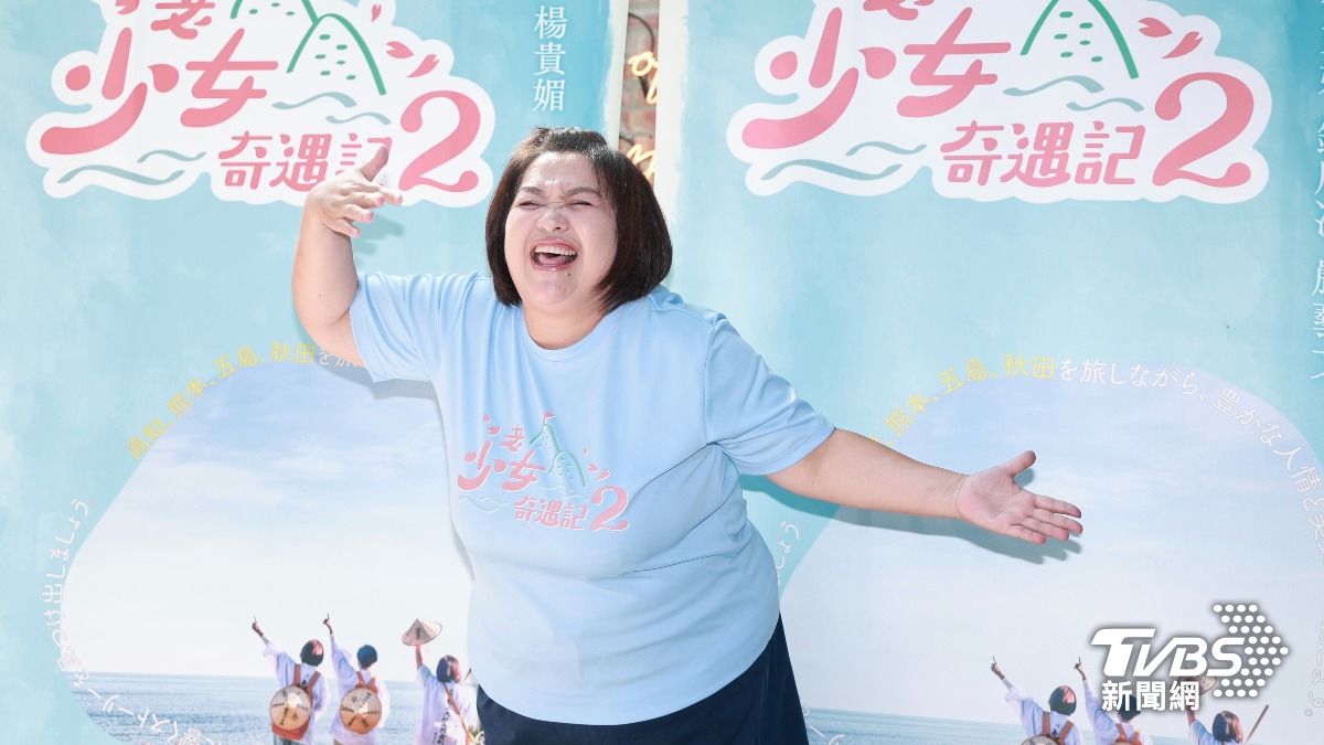 鍾欣凌出席入圍茶敘。(圖/黃城碩攝)
