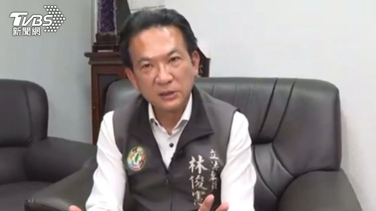 民進黨立委林俊憲。(圖/TVBS)