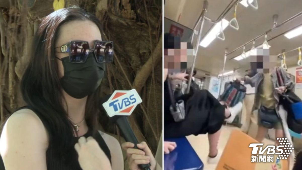 長髮乘客現身揭北捷衝突始末！控婦人挑釁羞辱又動粗。（圖／翻攝自Threads @queen7ˍ910）