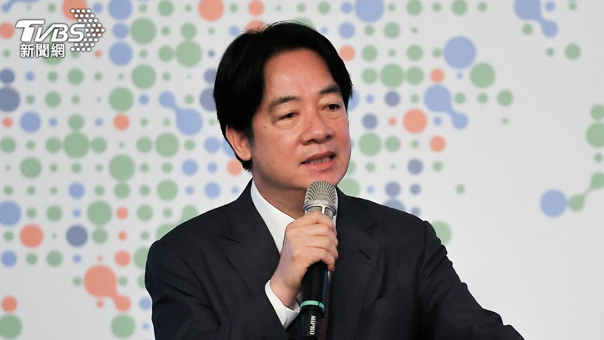 台灣總統賴清德。(圖/達志影像路透社)