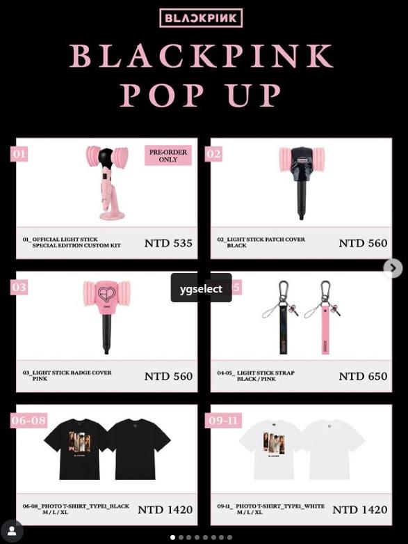 BLACKPINK快閃店- blackpink快閃店商品- blackpink快閃店2025- blackpink快閃店台北2025