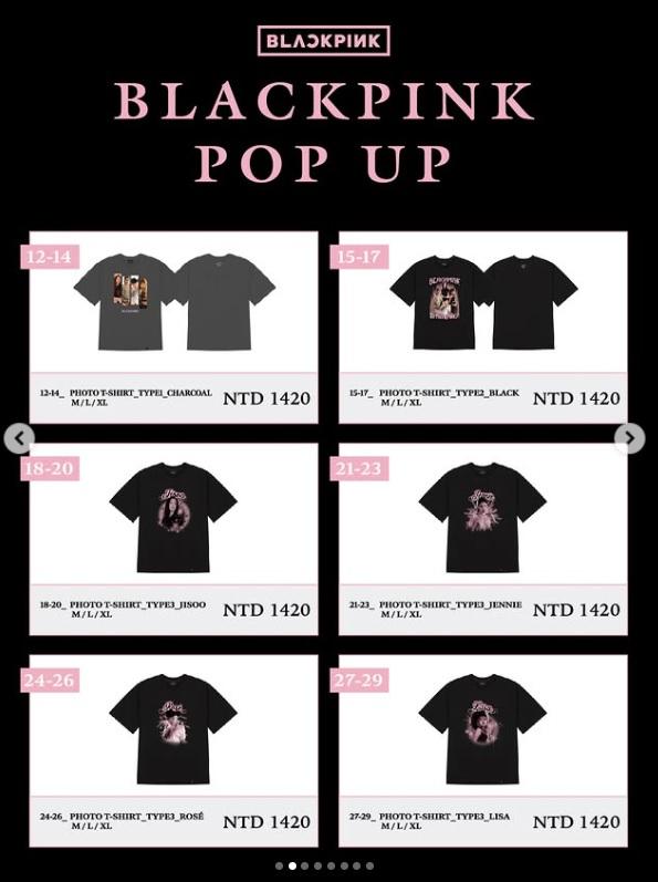 BLACKPINK快閃店- blackpink快閃店商品- blackpink快閃店2025- blackpink快閃店台北2025