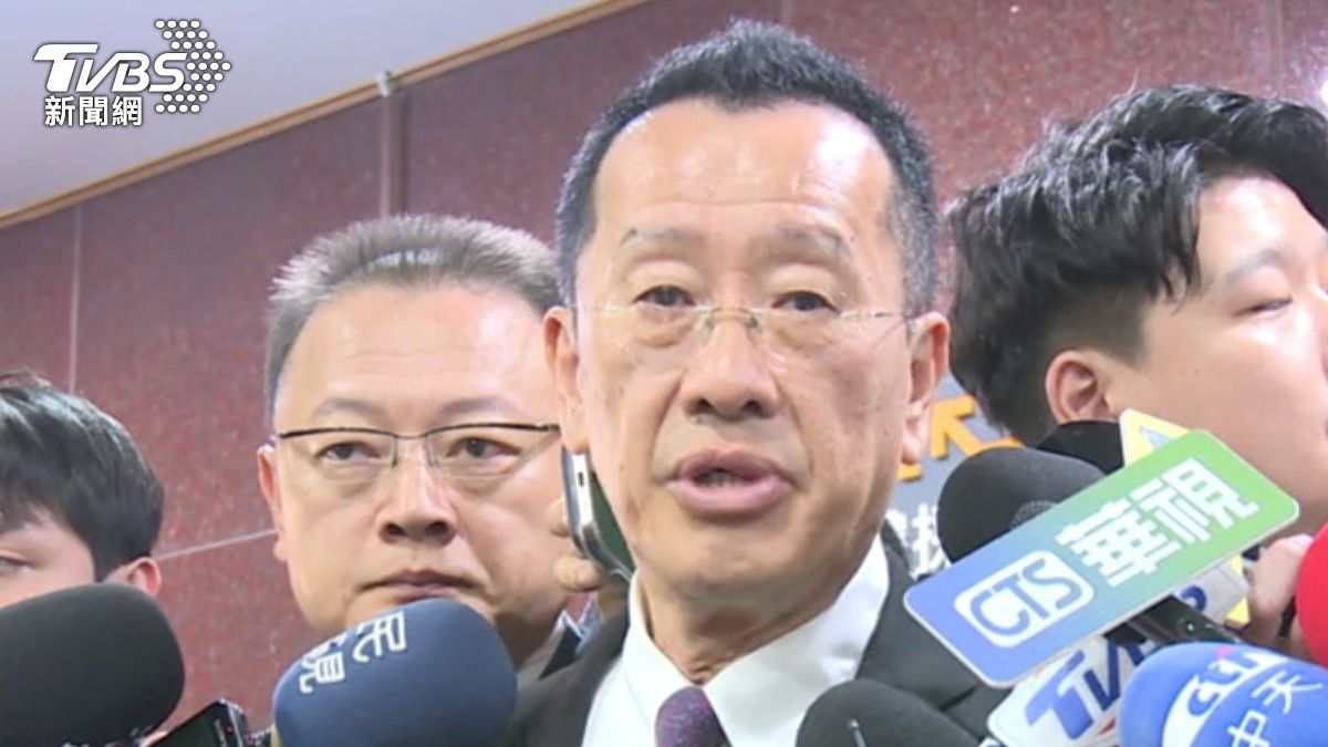 國防部長顧立雄表示，明年度國防預算會達到GDP3%，最終實踐5%的目標。(圖/TVBS)