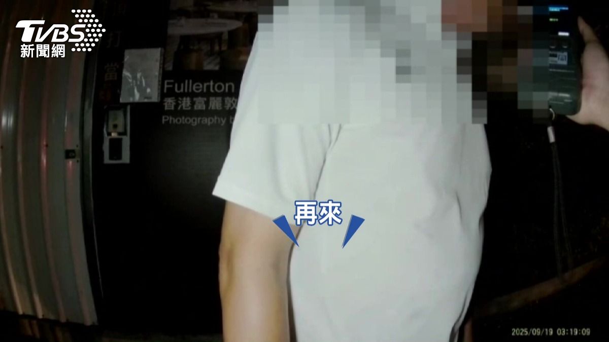 男酒駕熄火鎖門裝睡　酒測值高達0.24。(圖／TVBS)