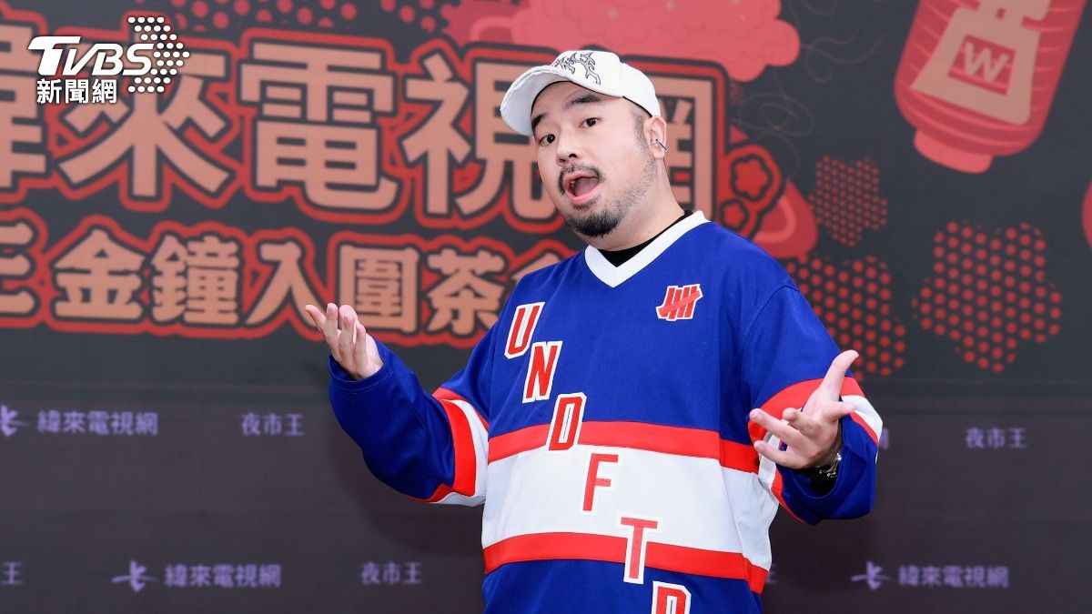 阿達出席金鐘入圍茶會。(圖/趙世平攝)