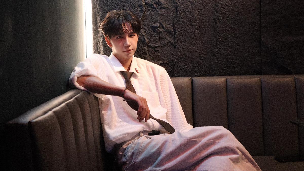 詹仕偉被笑最醜男團。（圖／我在娛樂提供）