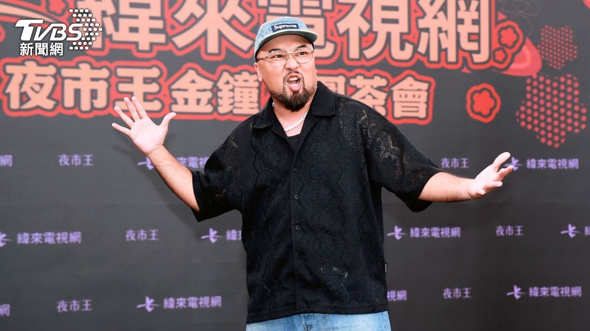 美麗本人出席金鐘入圍茶會。(圖/趙世平攝)